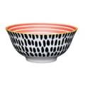 Miniatyrbild 1 av 2: KitchenCraft bol Swirl 15,7 x 7,5 cm keramik svart/vit