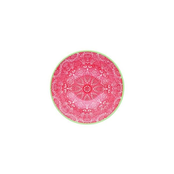 KitchenCraft skål 15,5 x 7,5 cm keramik röd/rosa
