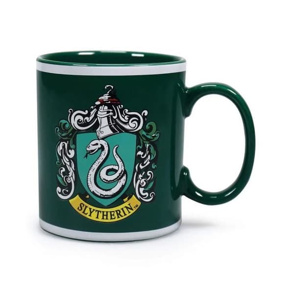 Mugg - Harry Potter - Slytherin - 350 ml - Grön - Cylindrisk