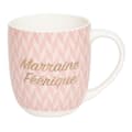 Miniatyrbild 1 av 3: Mugg - Draeger Paris - Marraine Féérique - Keramik - 320 mL - Rosa