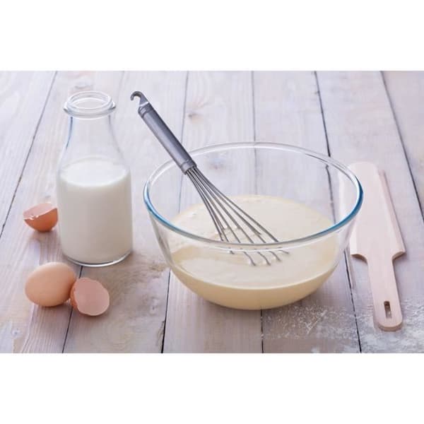 PYREX Förberedelseskål + plastlock 21 cm transparent