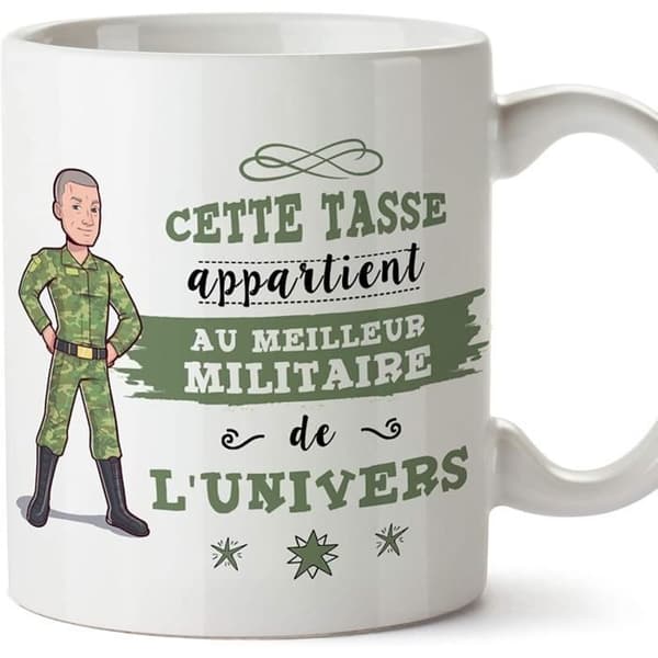 Mugg - Militärmugg (Universums bästa) - Army Funny Ideas 1