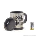 Miniatyrbild 2 av 4: Mug Mélande Automatiskt - Självrörande Mug - Svart - 350 ml - Rostfritt Stål - Cylindrisk