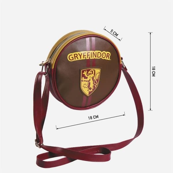 Handväska - HARRY POTTER - Gryffindor - Syntetläder - 18x18x5cm - Brun