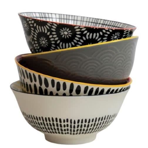 KitchenCraft skål ljusmönster 15 cm keramik