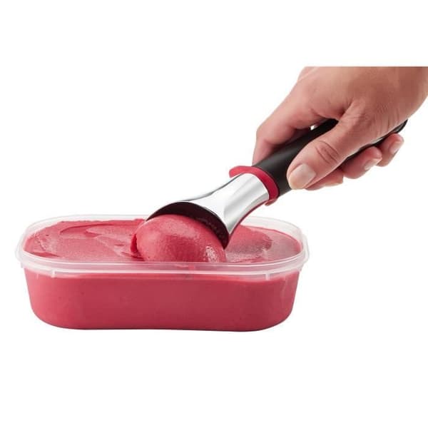 Glasssked - TEFAL - K2072214 - Svart och röd - Plast och rostfritt stål - Tål maskindisk
