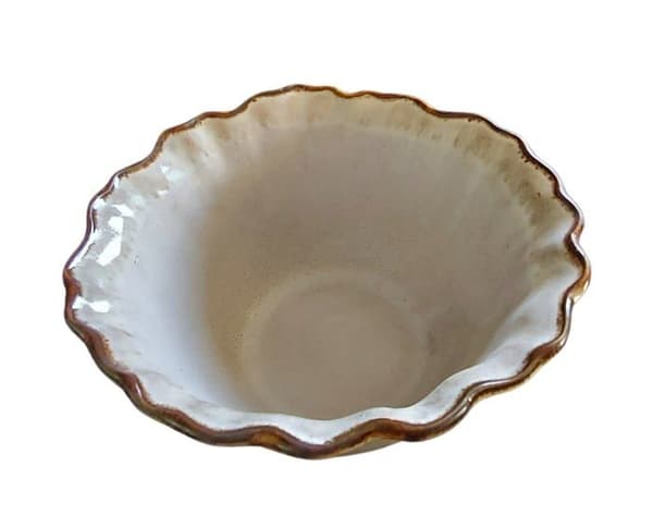 Pintocer - PCER-CERUPE-CEREAL3PACK4 - Spannmålsskålar, Beige, Set med 4 skålar, Stengods Keramik, Desanuyo skål, Soppskål.