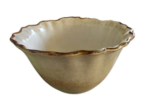 Pintocer - PCER-CERUPE-CEREAL3PACK4 - Spannmålsskålar, Beige, Set med 4 skålar, Stengods Keramik, Desanuyo skål, Soppskål.