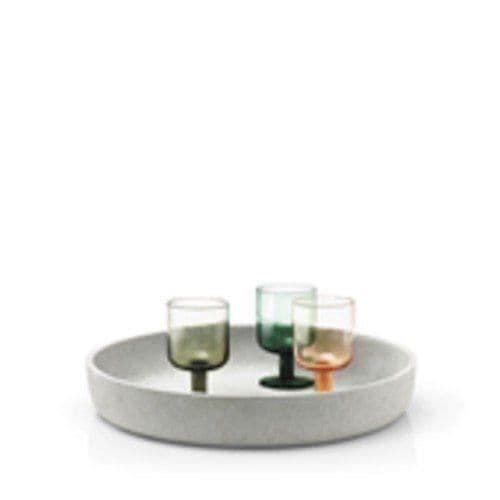 Blomus Moon Dekorationsskål Polystone Grå 40 x 40 x 7 cm - 65445