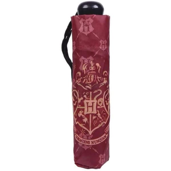 Harry Potter Hogwarts logotyp Röd kompakt paraply