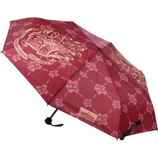 Harry Potter Hogwarts logotyp Röd kompakt paraply