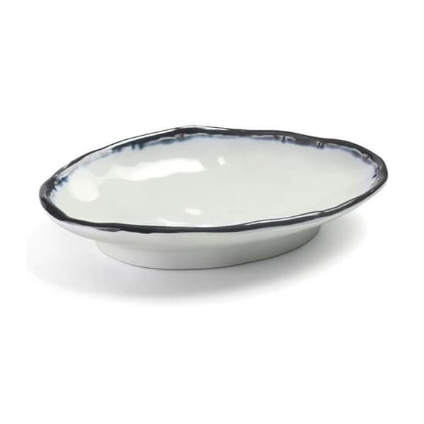 Oval melaminskål Lacor Sea 28,4x19x5,1 cm