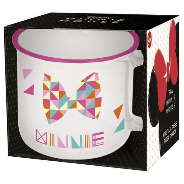 Mugg - Disney - Minnie - 415ml - Svart - Rund