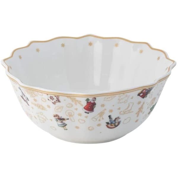 Villeroy - Boch Toys Delight Bowl Anniversary Edition, Högkvalitativt porslin, Vit, 0,51 l - 14-8585-1904