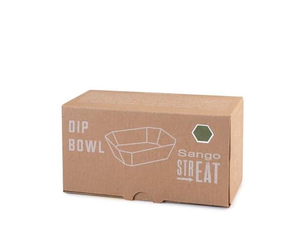 Glasskopp - Tp glasskopp - 9385814 - Streat Set 4 Coppe i Stengods Quadrate Green 8,5cm