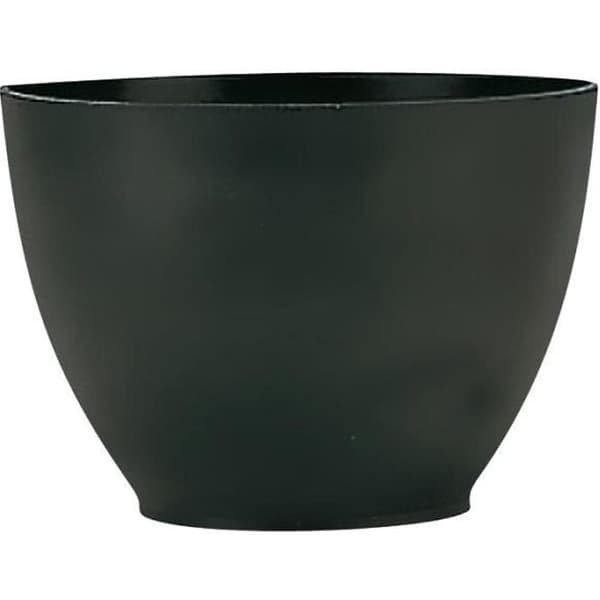 Skål mixer - GLOREX - 700ml - Mjuk plast - Svart - Rund