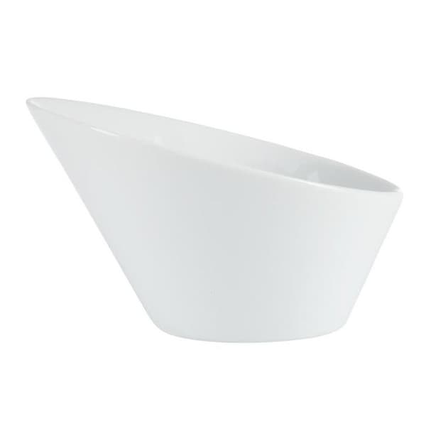 Ovala lutande skålar - Olympia - 4-pack - Porslin - 150x135mm - Diskmaskinvänlig