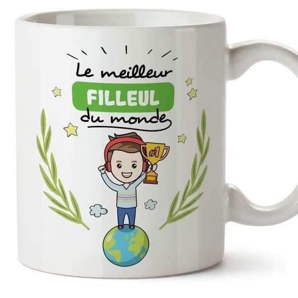 Mugg - Mugffins - Godchild Cup - 350 ml - Keramik - Tål diskmaskin