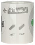 Miniatyrbild 3 av 4: Mugg - Nintendo - SNES-kontroll - Vit - Porslin/Ceramik/Granit - Diskmaskinst säker