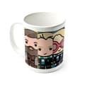 Miniatyrbild 3 av 3: Mugg - HARRY POTTER - Kawaii Witches and Wizards - 300 ml - Vit - Tål diskmaskin