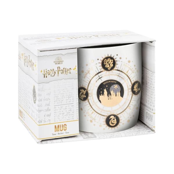 Mugg - PALADONE - Harry Potter Constellation - 400 ml - Porslin - Gulddekoration