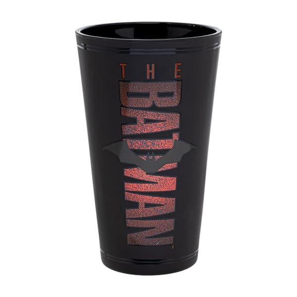 Batman Black and Red dricksglas - PALADONE - 400 ml - Batman licens