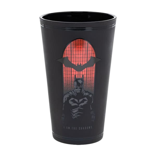 Batman Black and Red dricksglas - PALADONE - 400 ml - Batman licens