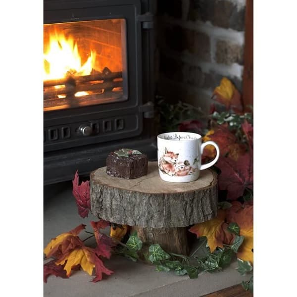 Wrendale av Royal Worcester Mug par Royal Worcester Wrendale Natten Före Jul, Flerfärgad - MMME5629-XS