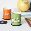 Miniatyrbild 3 av 3: Mugg - Balvi - Scooter - Keramik - 31,2 cl - Grön