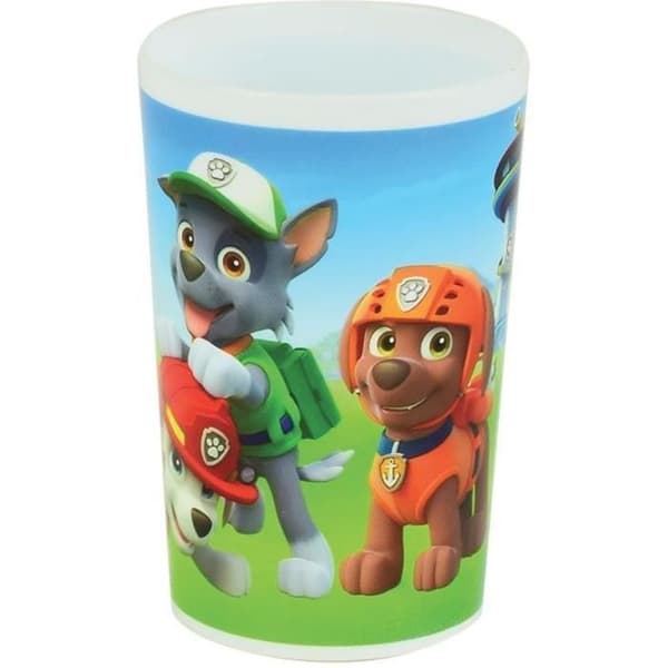Astiastosetti - HAUSKA TALO - RYHMÄ HAU - Lasi. 2 keittolautasta Ø16 cm. aterimet. vesipullo. kuppi ja muki