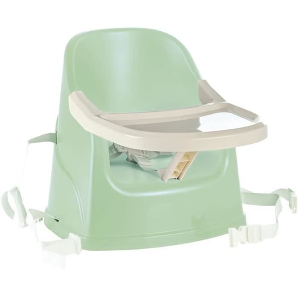 YOUPLA Matpaket - Thermobaby - Barnstol - Servisset - 5 förvaringslådor - Halvstyv haklapp