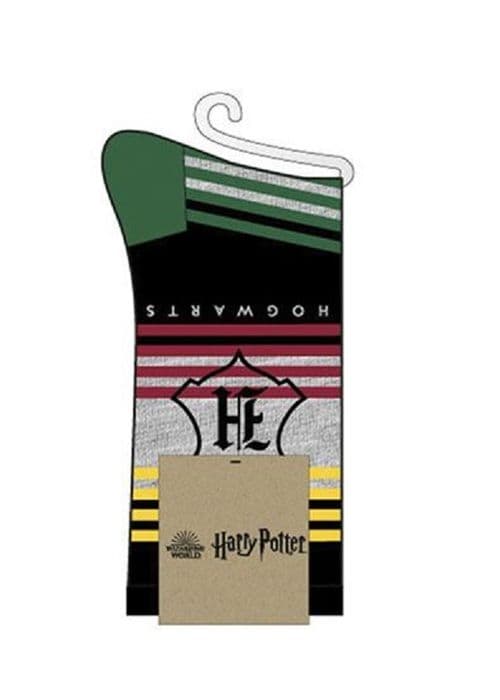 Harry Potter-strumpor - Ocio Stock - Svart - Storlek 35/41 (K) - Storlek 40/46 (H) - 88% bomull