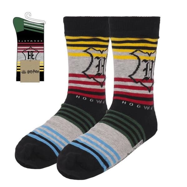 Harry Potter-strumpor - Ocio Stock - Svart - Storlek 35/41 (K) - Storlek 40/46 (H) - 88% bomull