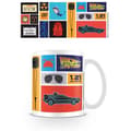 Miniatyrbild 2 av 2: Mugg - P.Derive - Back To The Future - 315 ml - Porslin - Cylindrisk