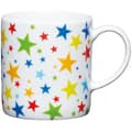 Miniatyrbild 1 av 2: KitchenCraft espressokopp stjärnor 80 ml vitt porslin