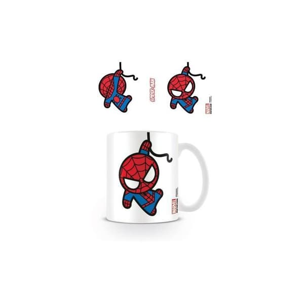 Mugg - PYRAMID INTERNATIONAL - Kawaii Spider-Man - Röd - Porslin - Diskmaskinssäker