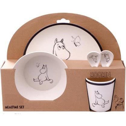 100% Melamine 5 Pcs Package (Plate, Bowl, Tumbler, 2 Spoons)