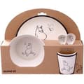 Miniatyrbilde 1 av 2: 100% Melamine 5  Pcs Package (Plate, Bowl, Tumbler, 2 Spoons)