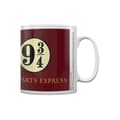 Miniatyrbild 3 av 3: Mugg - Harry Potter - Plattform 9 3/4 - Vit - Cylindrisk - Vuxen