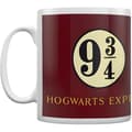 Miniatyrbild 1 av 3: Mugg - Harry Potter - Plattform 9 3/4 - Vit - Cylindrisk - Vuxen