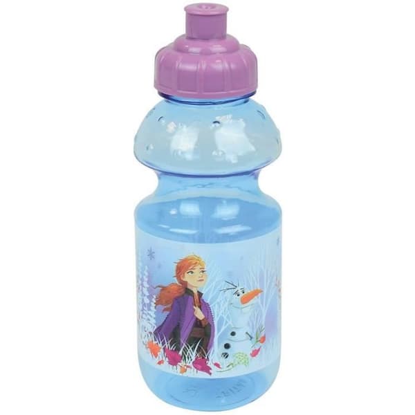 Disney Frost Servisset - FUN HOUSE - 006379 - Sopptallrik, Mattallrik, Mugg, Vattenflaska och Dricksglas med Sugrör