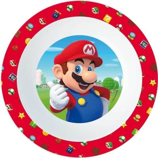 Mario Bros melaminskål