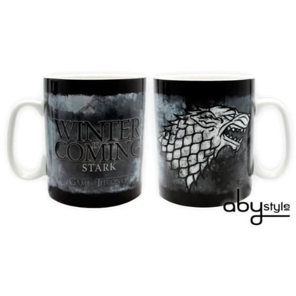 Game Of Thrones Mugg - Stark - 460 ml - Porslin med ask - ABYstyle