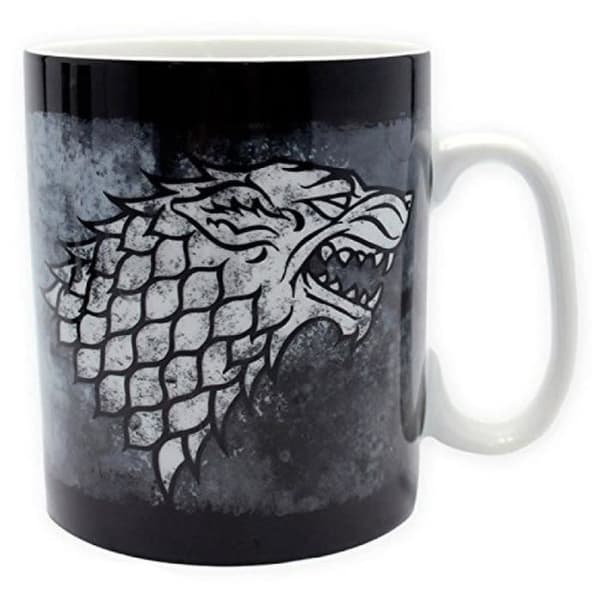 Game Of Thrones Mugg - Stark - 460 ml - Porslin med ask - ABYstyle