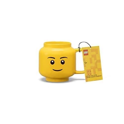 Mugg - LEGO - R.C. LEGO - Gul - Cylindrisk - Barn