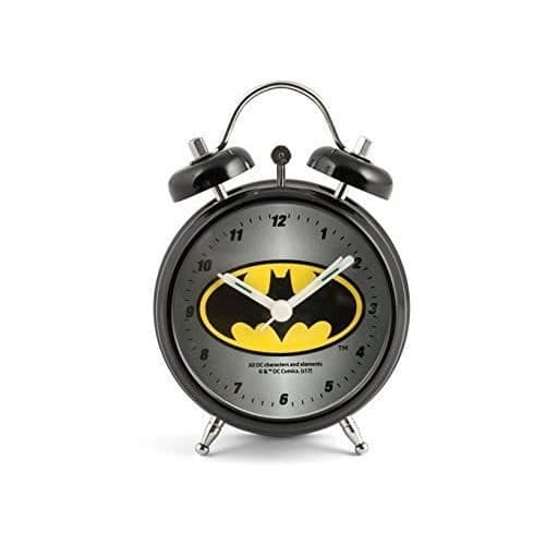 Hem Batman Set väckarklocka Mug, Porslin, Svart, 2 enheter - 8700