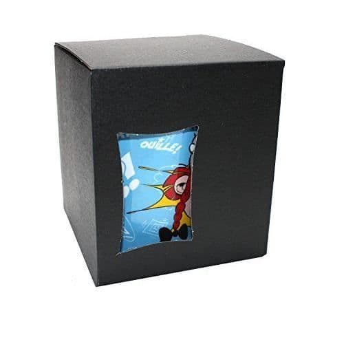 Könitz Mug Astérix och Obélix kopp kopp tchoc i en presentförpackning Kaffe Porslin, 11,5x 8,2x 9,4cm