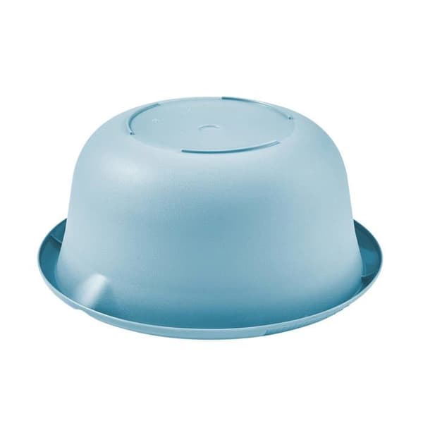 Bol mixer - bol en förberedelse Keeeper polyvalent cuvette med hällpip, rund, 1,5 l, Ø 20 cm, björk, nordic blue