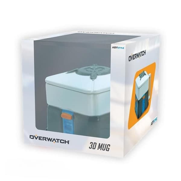 P.Derive OVERWATCH - 3D-mugg 500ml - Lootbox- USED