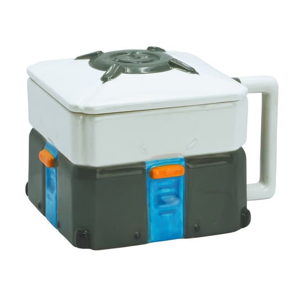 P.Derive OVERWATCH - 3D-mugg 500ml - Lootbox- USED